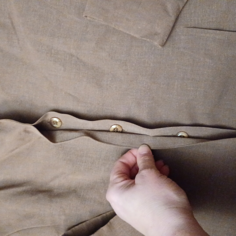 Bice Size 12 Light Brown Jacket - Picture 5 of 7